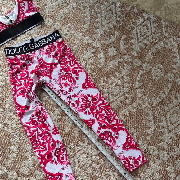 Pink, Red and White Patterned Set - Picture 6 of 7